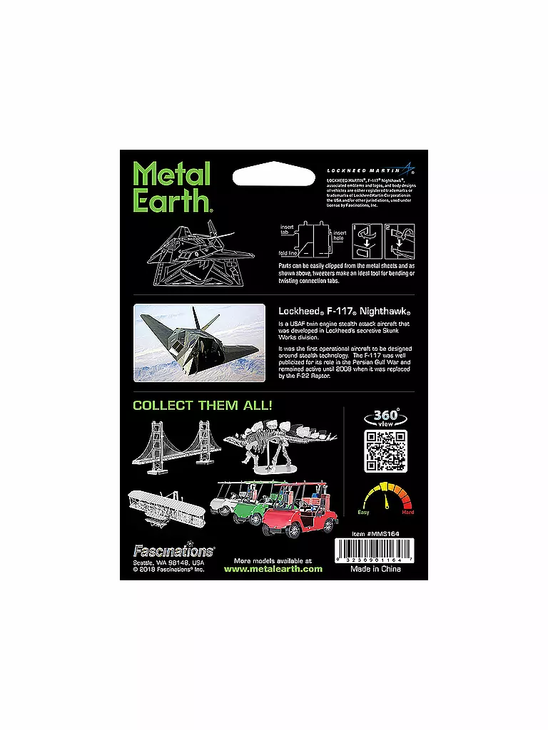 METAL EARTH | 3D Modellbausatz aus Metall "Star Wars"  | keine Farbe