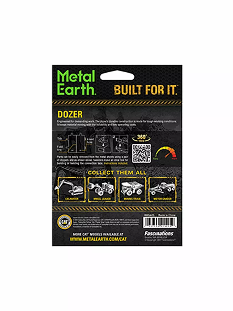 METAL EARTH | 3D Modellbausatz aus Metall "Star Wars" Dozer Planierraupe | keine Farbe