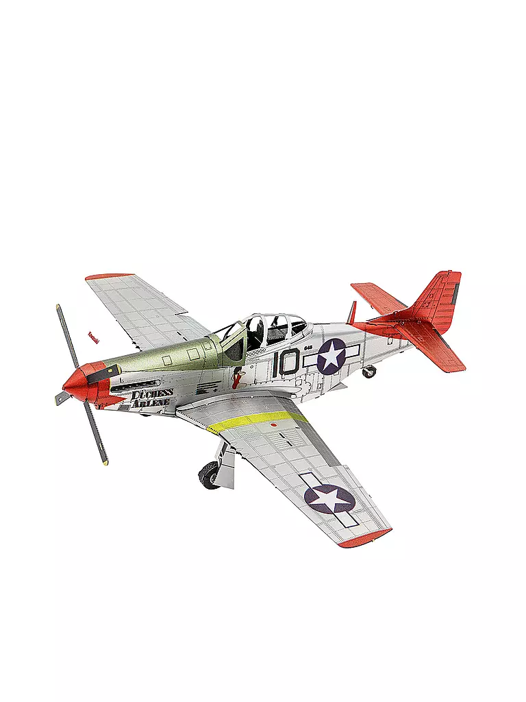 METAL EARTH | Modellbausatz - Iconx Tuskegee Airmen P-51D Mustan | keine Farbe