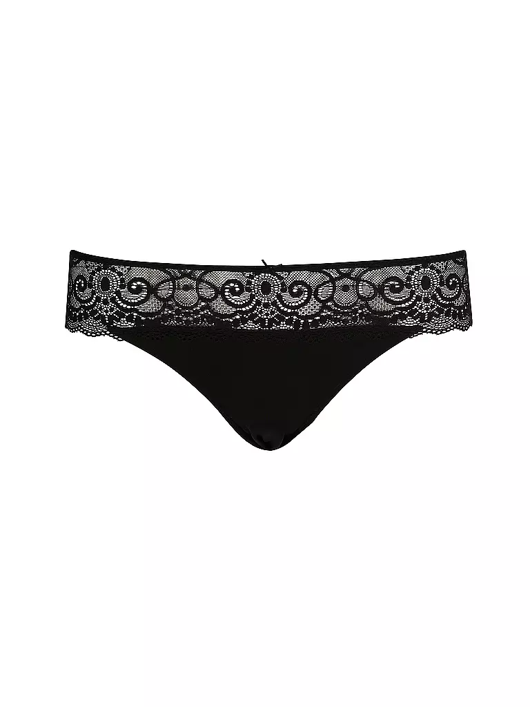 MEY DESSOUS | Mini-Slip "Amorous" (Schwarz) | schwarz