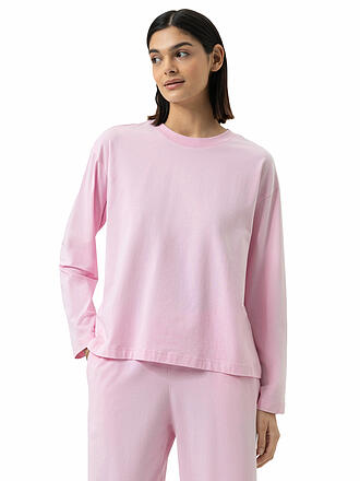 MEY | Pyjamashirt SOLID LOVE soft pink