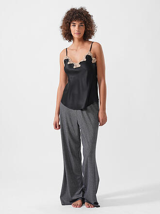 MEY | Pyjamahose SPARKLING RIB thunder grey