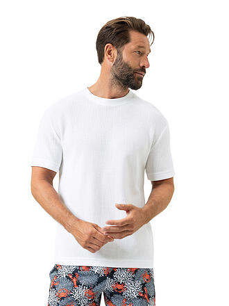 MEY | Pyjamashirt weiss