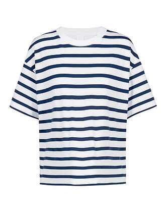 MEY | T-Shirt BREEZY STRIPES blue zodiac