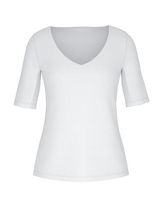 MEY | T-Shirt BLAZERSHIRT weiss