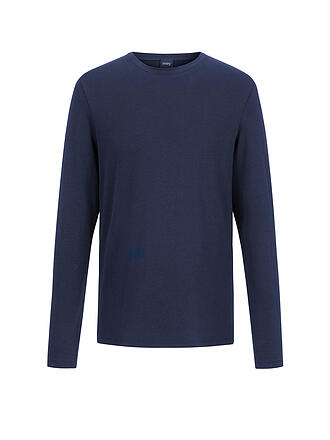 MEY | Pyjamashirt RELAX TUNED yacht blue