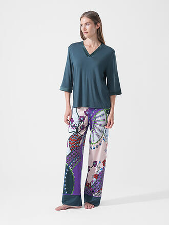 MEY | Pyjamashirt PURE CHIC mystic jade