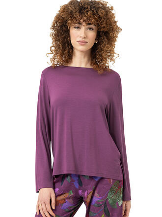 MEY | Pyjama Langarmshirt PURE CHIC crushed berry