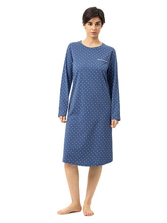 MEY | Nachthemd - Sleepshirt POLKA DREAMS midnight dust