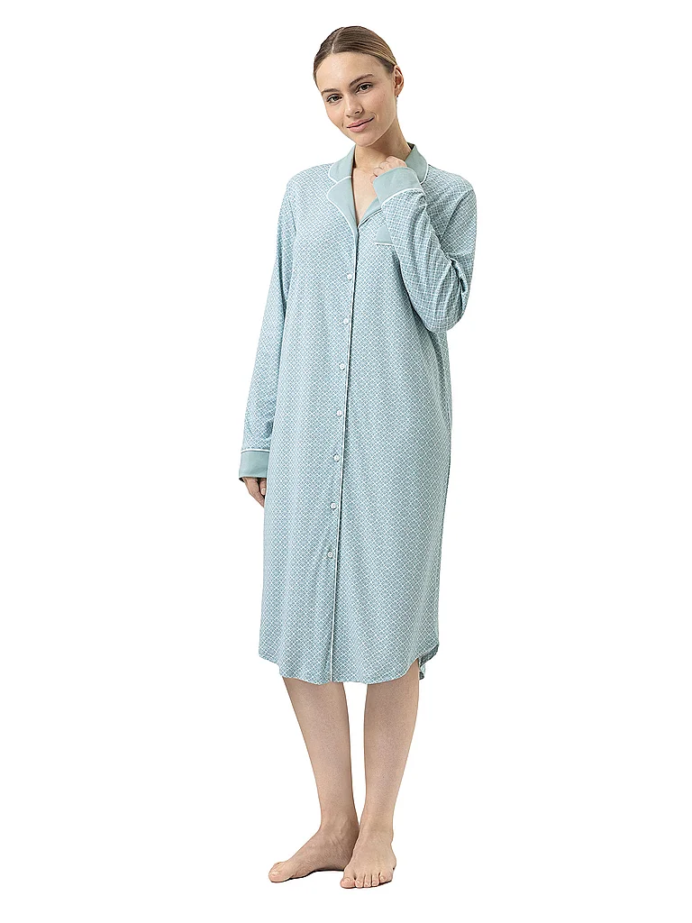 MEY Nachthemd FINEST DREAMS waterscape bleu clair | 38