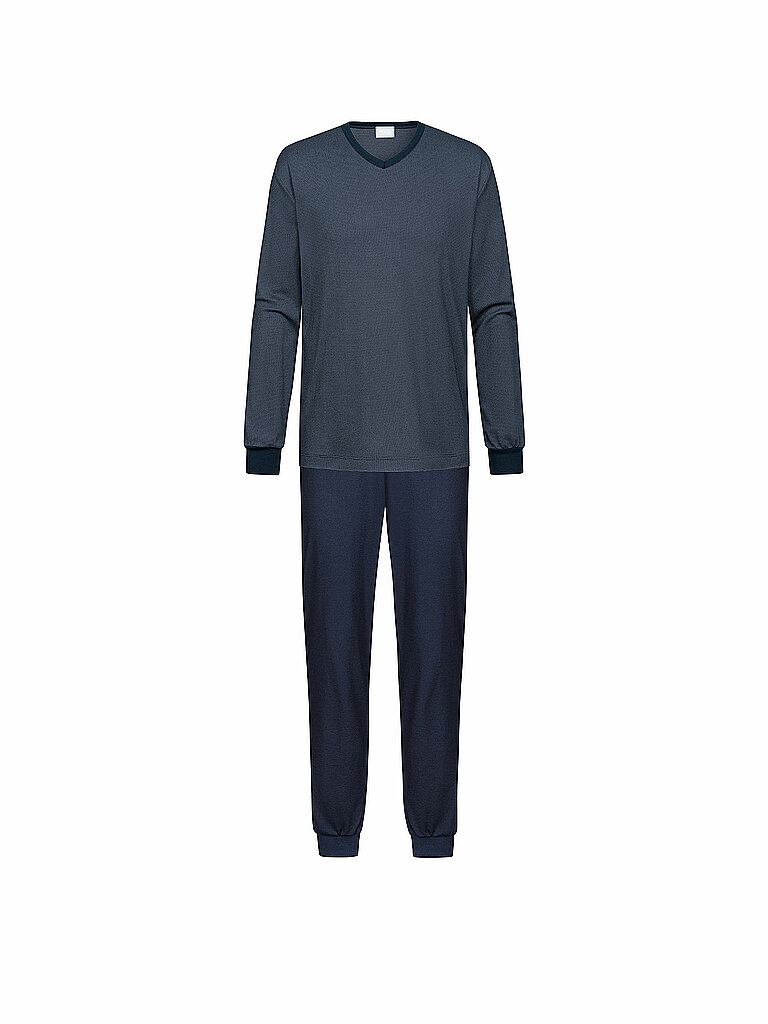 MEY Pyjama dunkelblau | 54