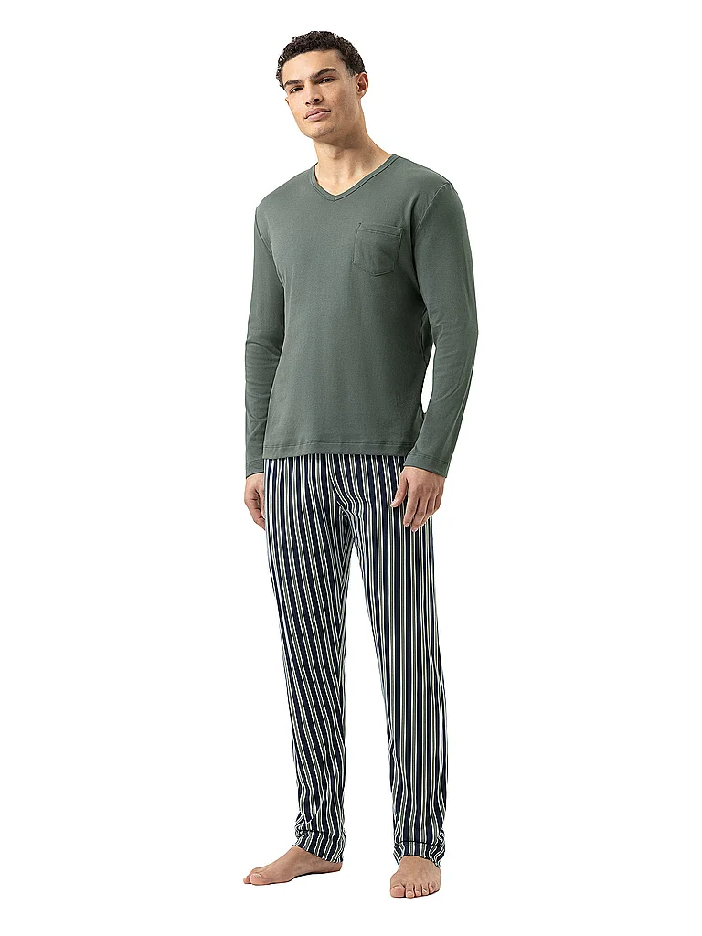 MEY Pyjama grey hunter gris | L