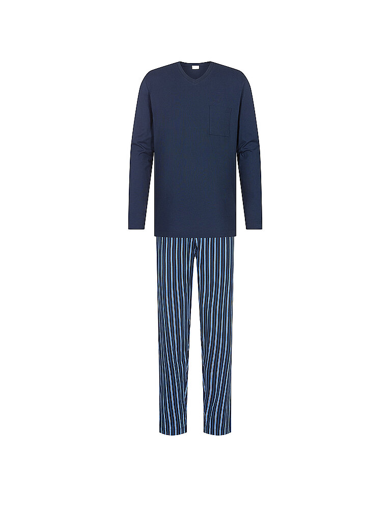 MEY Pyjama yacht blue blau | L