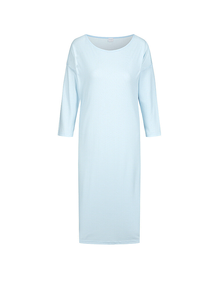 MEY Nachthemd - Sleepshirt SIMPLE STRIPES alice blue hellblau | 46