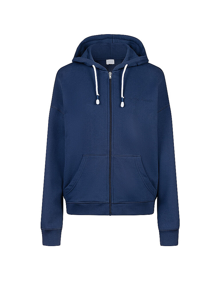 MEY Loungewear Sweatjacke MELLOW COTTON blue zodiac dunkelblau | XL