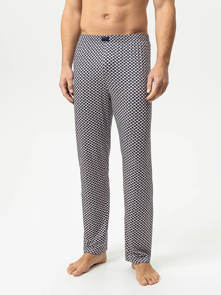 MEY Pantalon de pyjama bleu marine | XXL