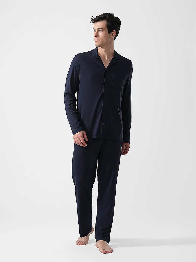 MEY Pyjama bleu marine | S