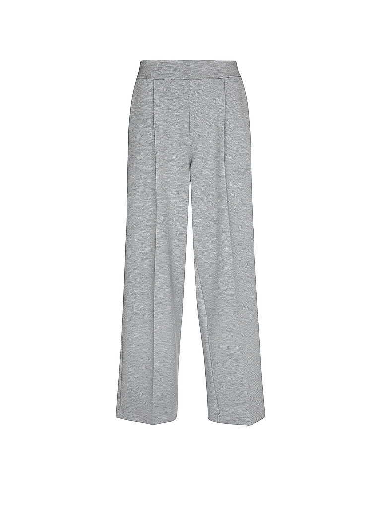 MEY Loungewear Hose PURE SOFTNESS silver grey melange hellgrau | XS