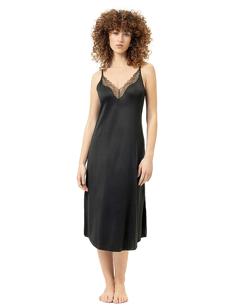 MEY Nuisette - Sleepshirt PURE SHINE noir noir | S