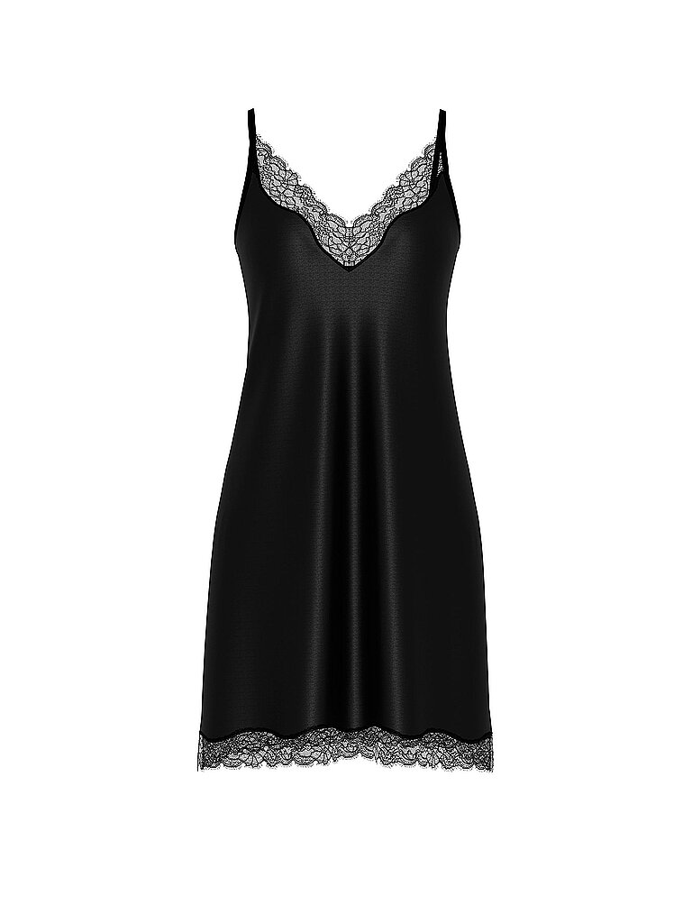 MEY Nachthemd - Sleepshirt PURE SHINE schwarz schwarz | XS