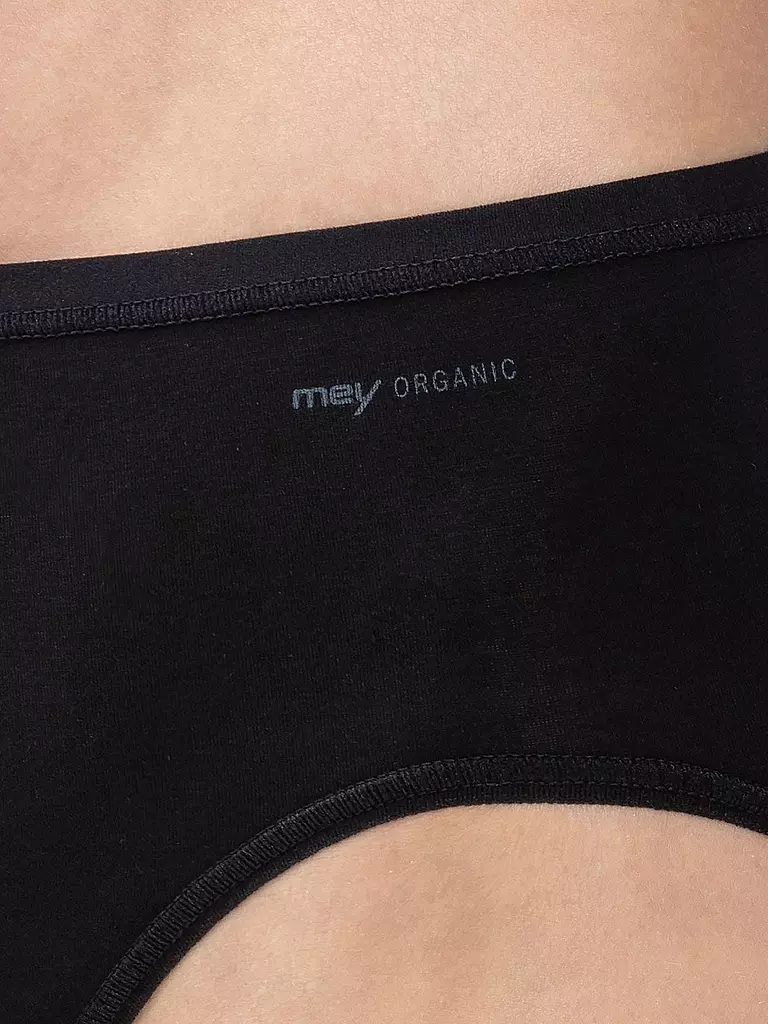MEY | American-Slip "Organic Cotton" (Schwarz) | schwarz