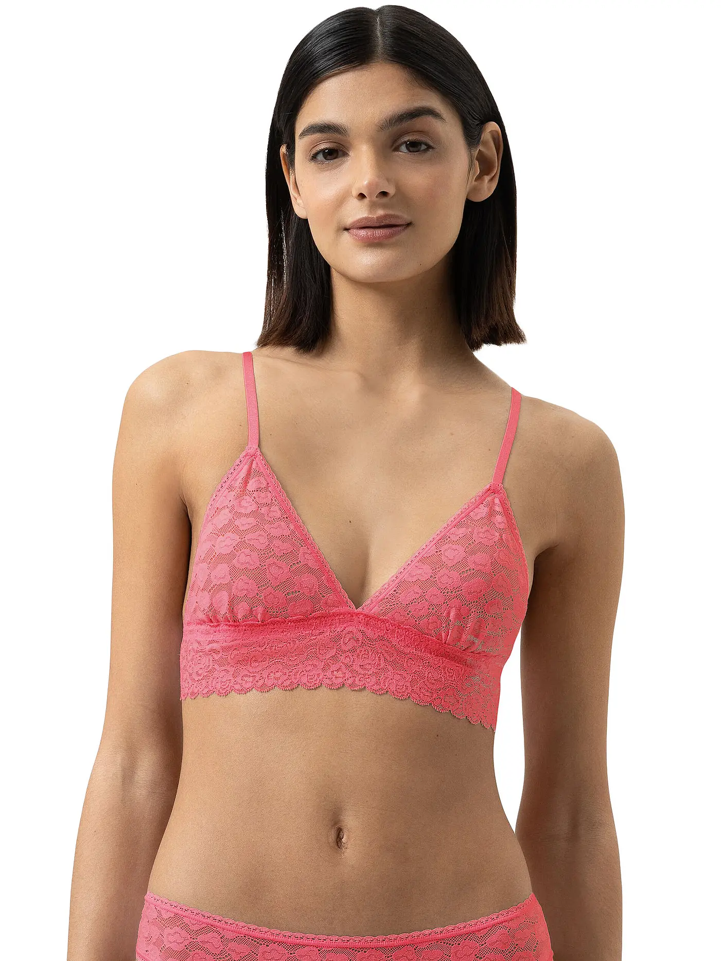 MEY | BH ohne Bügel  SAVAGE LACE paradise pink | rosa