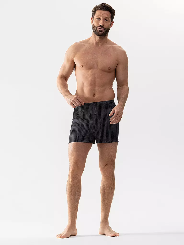 MEY | Boxershort schwarz | schwarz