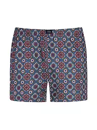 MEY | Boxershorts galactic blue | dunkelrot