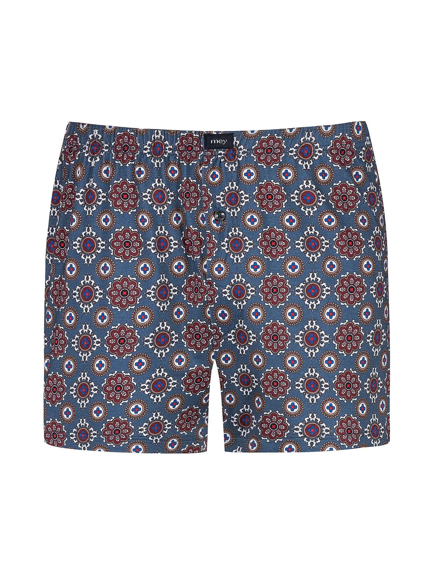 MEY | Boxershorts galactic blue | dunkelrot