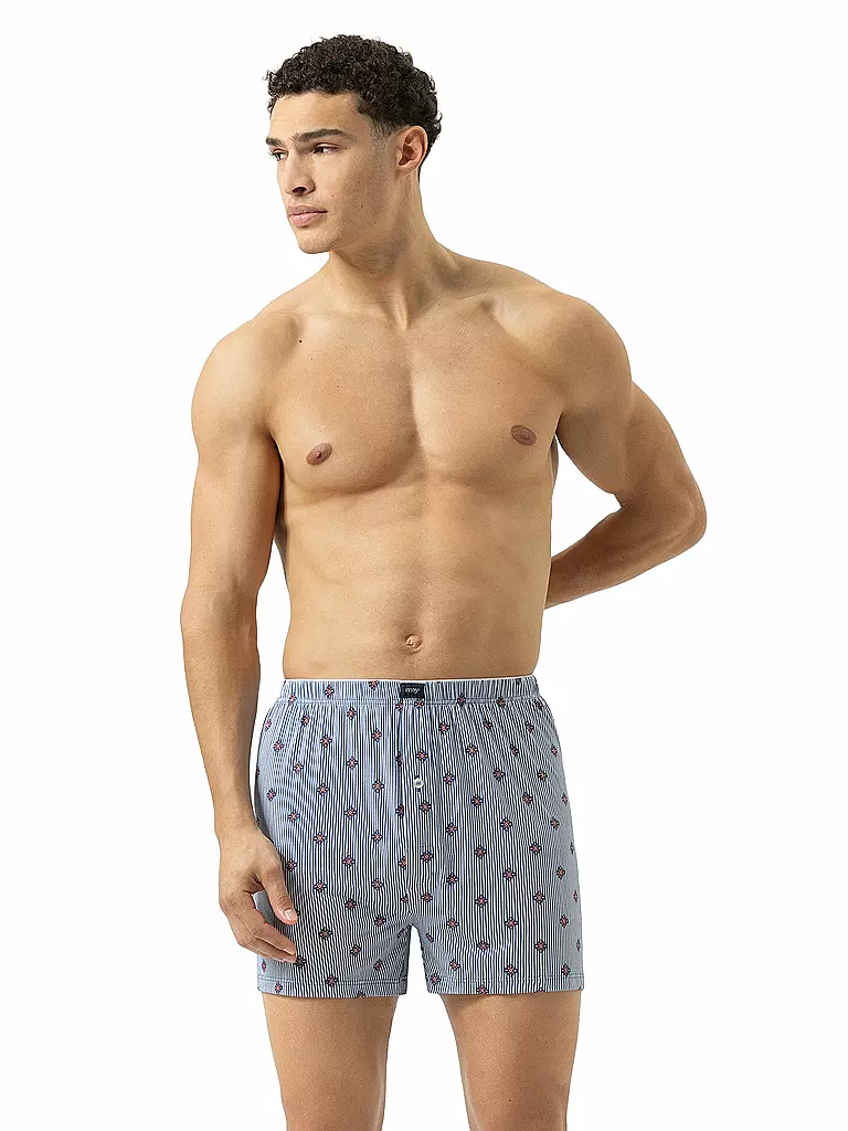 MEY | Boxershorts galactic blue | blau