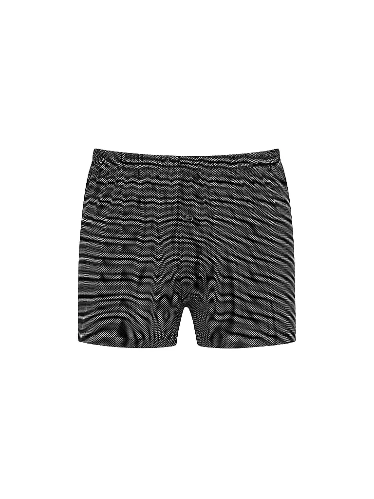 MEY | Boxershorts schwarz | schwarz