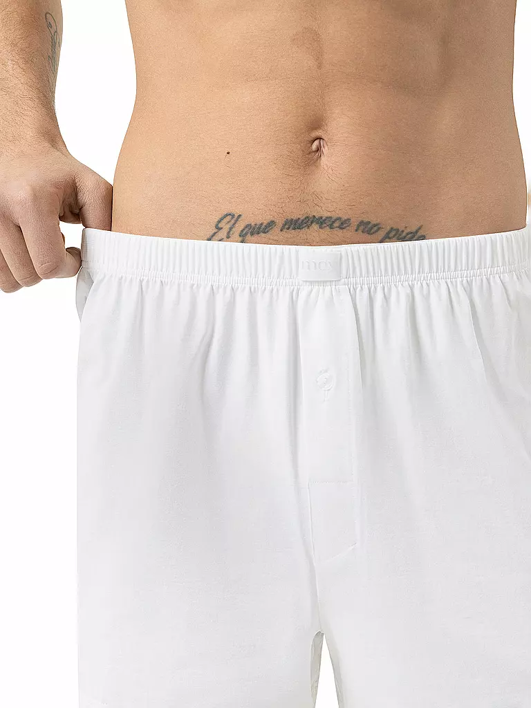 MEY | Boxershorts weiss | weiss