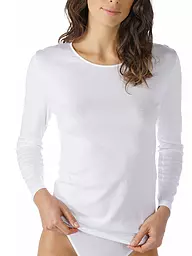 MEY | Langarmshirt NOBLESSE weiss | weiss