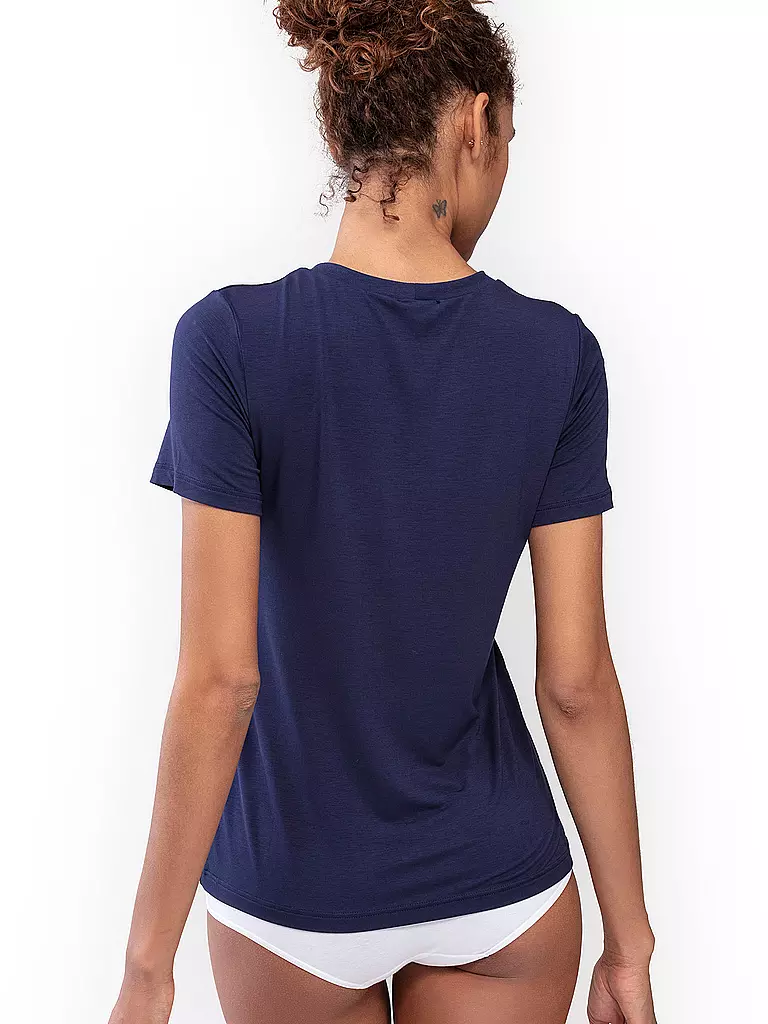 MEY | Loungewear  Shirt VAIANA | dunkelblau