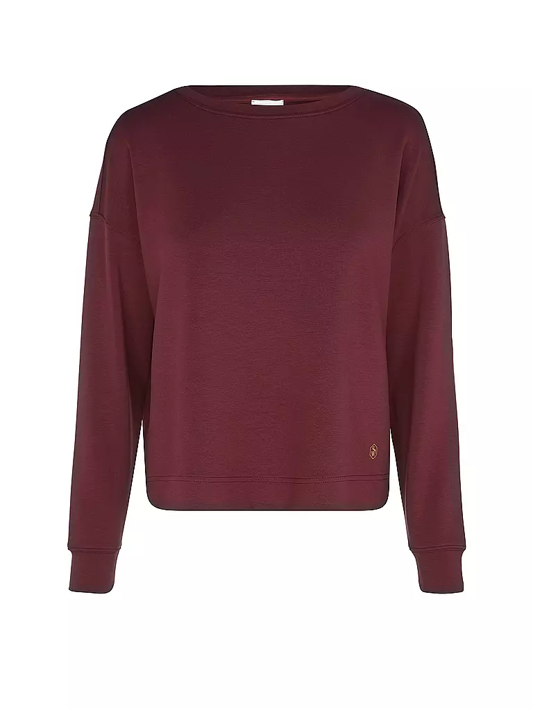 MEY | Loungewear Sweater | dunkelrot