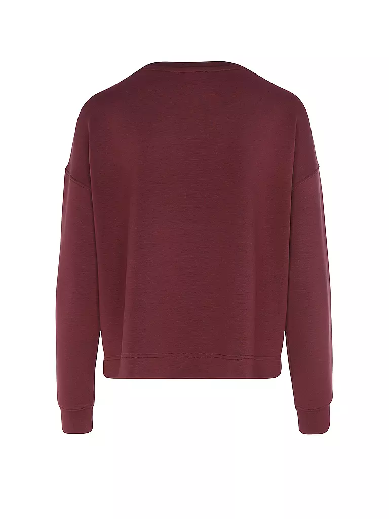 MEY | Loungewear Sweater | dunkelrot