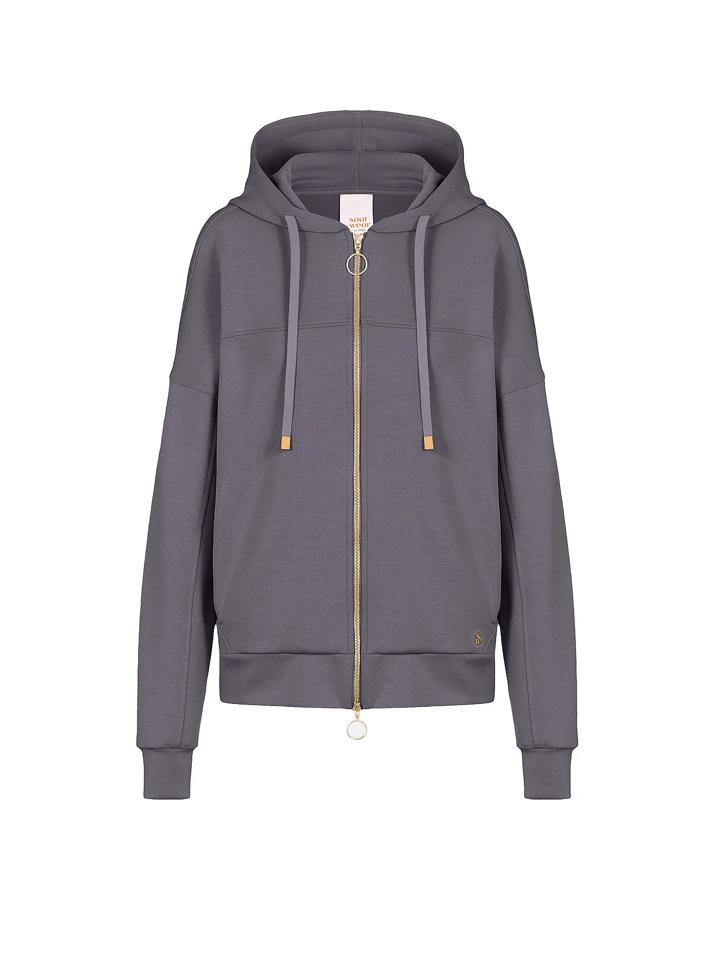 MEY | Loungewear Sweatjacke SMOOTH | grau