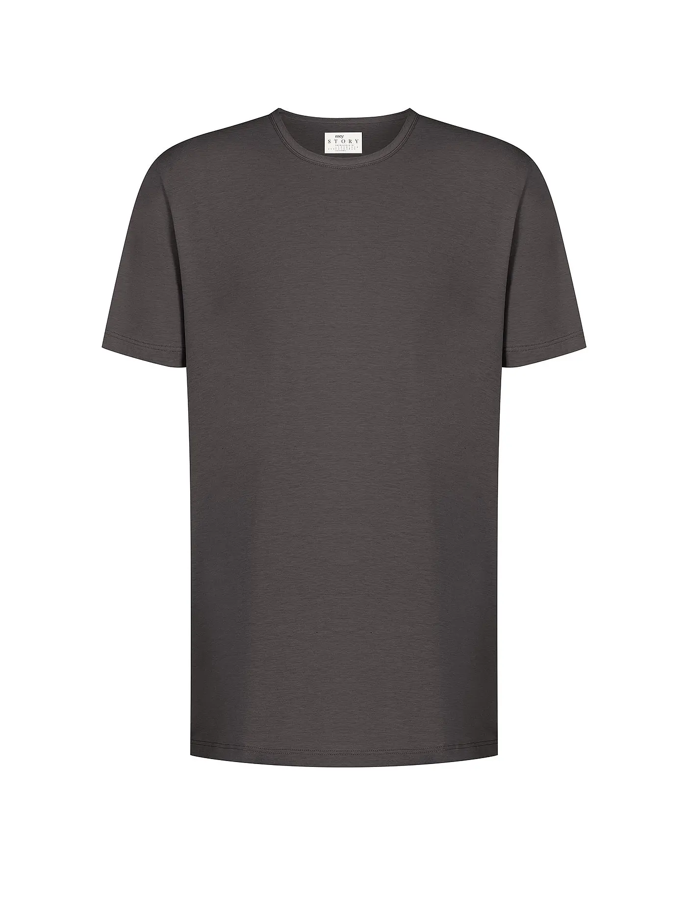 MEY | Loungewear T-Shirt MAGLIA weiss | grau