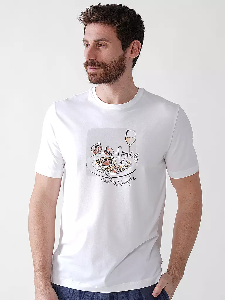 MEY | Loungewear T-Shirt | weiss