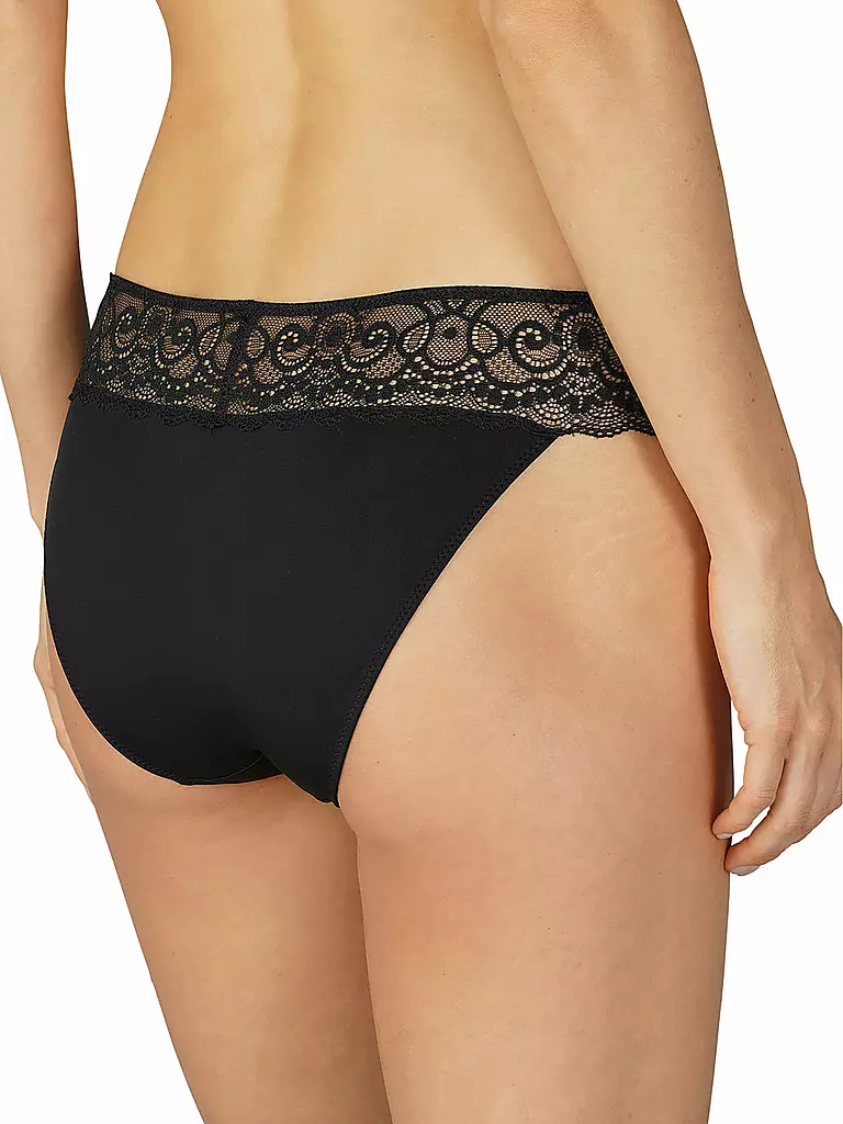 MEY | Mini Slip Amorous Schwarz | schwarz