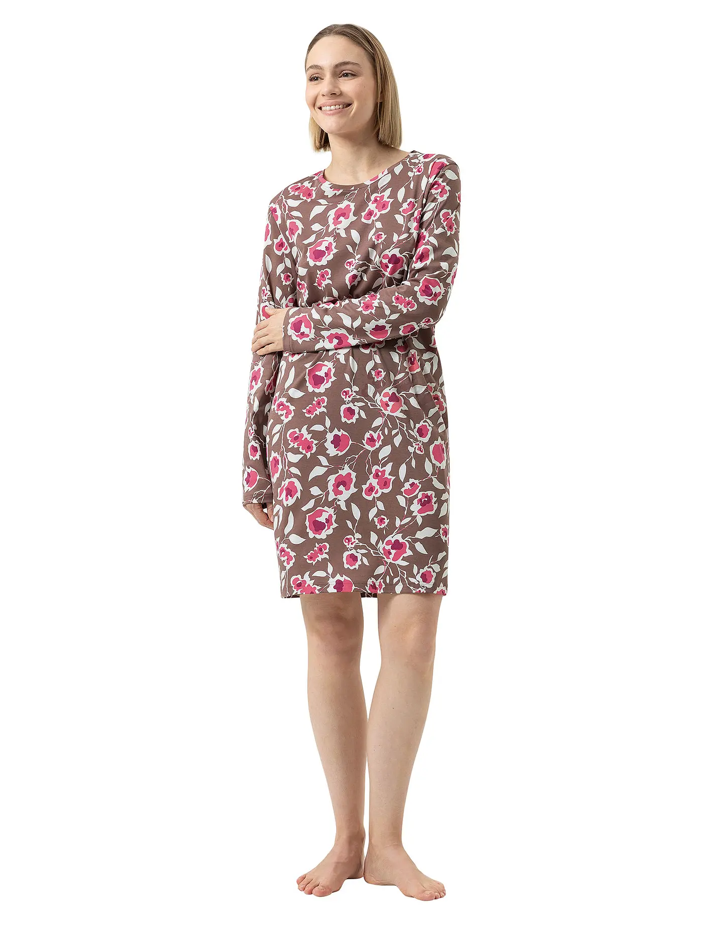 MEY | Nachthemd - Sleepshirt  | braun
