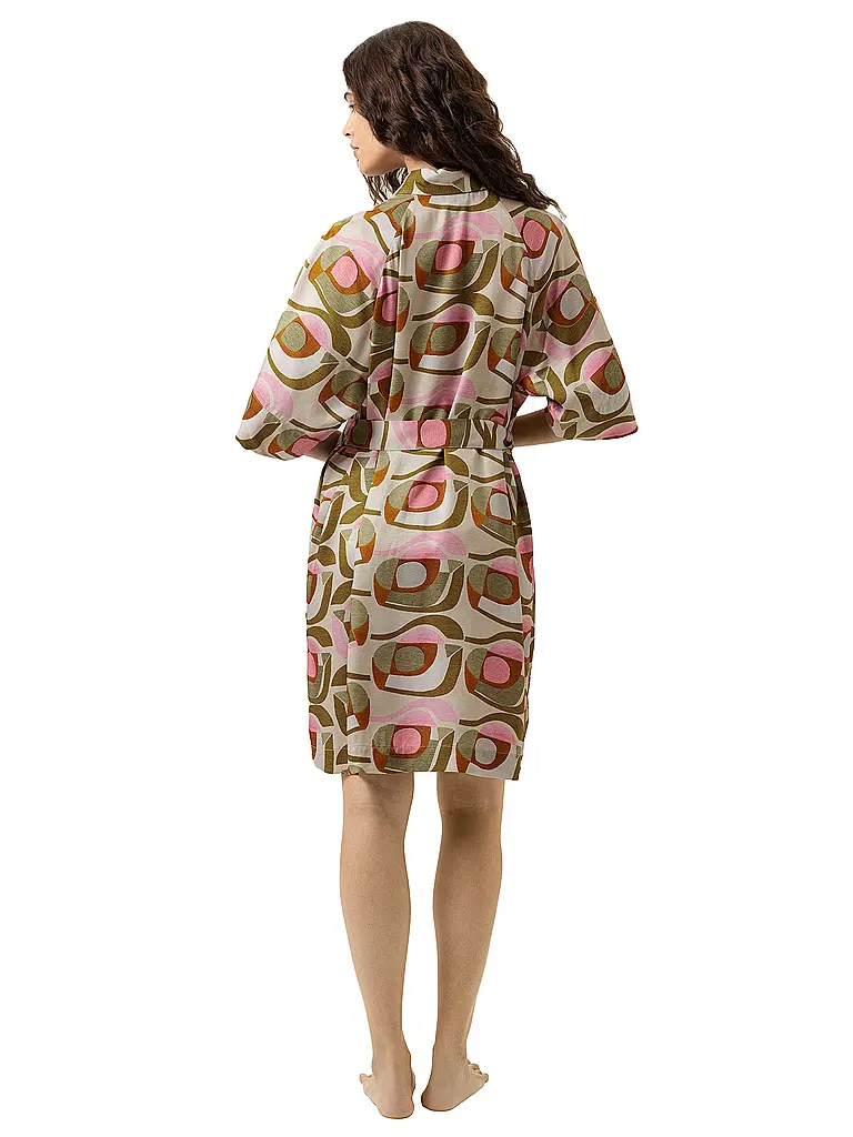 MEY | Nachthemd - Sleepshirt NOSTALGIC GEO almond milk | 