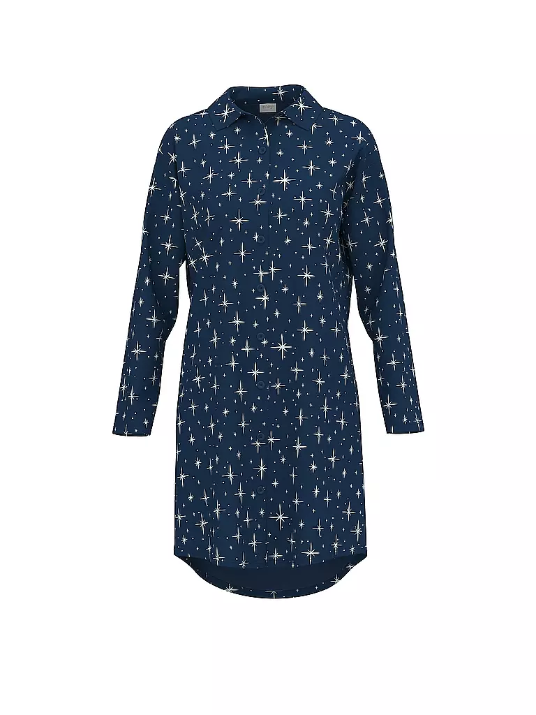 MEY | Nachthemd - Sleepshirt POLAR SKY | dunkelblau