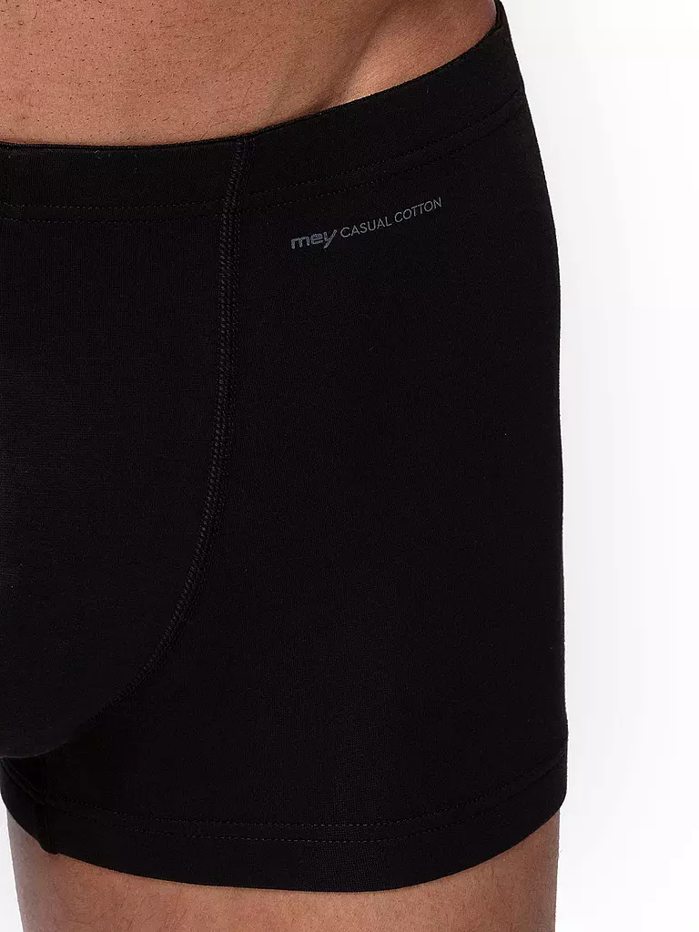 MEY | Pants "Casual Cotton" (Schwarz) | schwarz