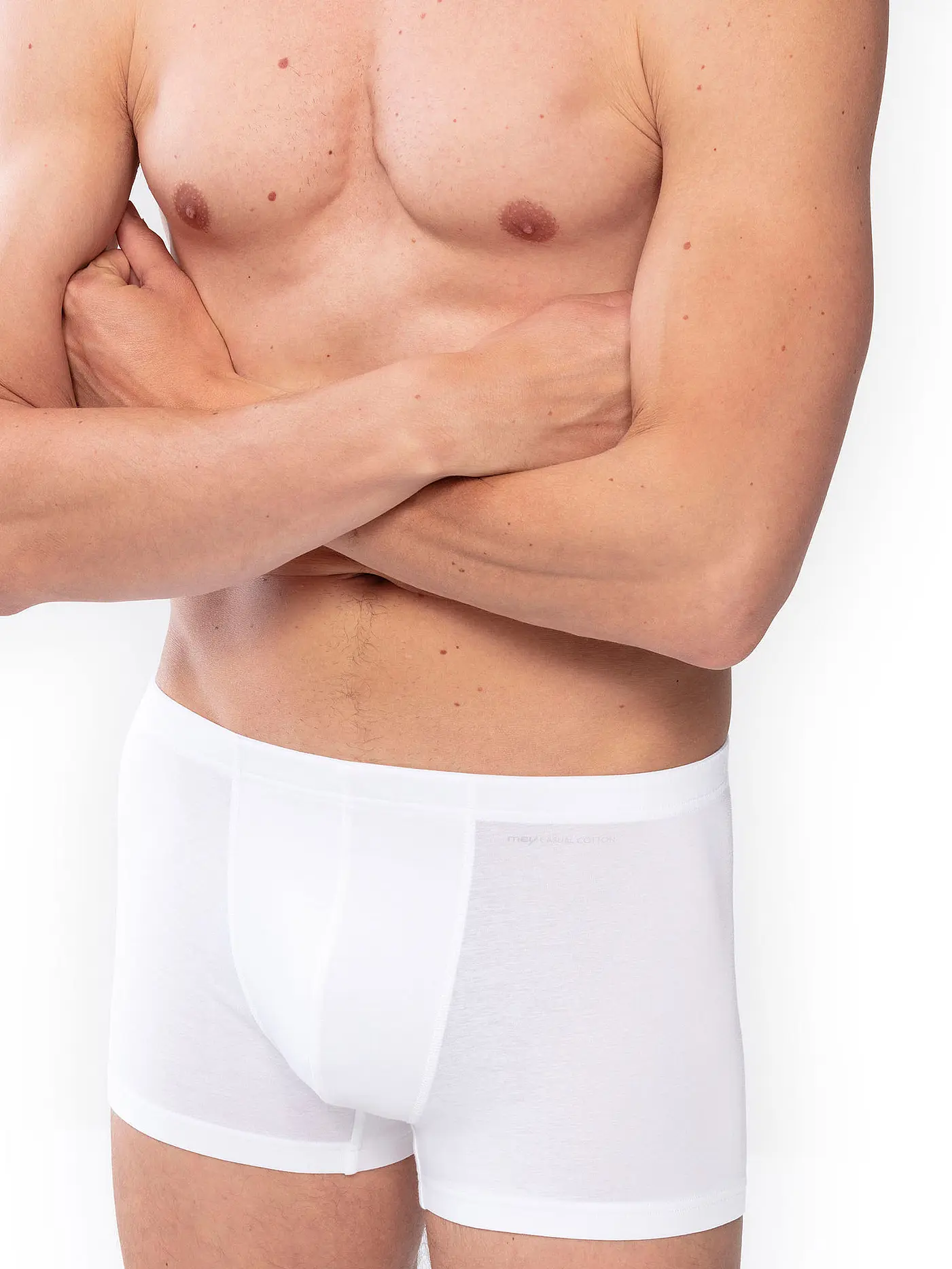 MEY | Pants Casual Cotton Weiss | weiss