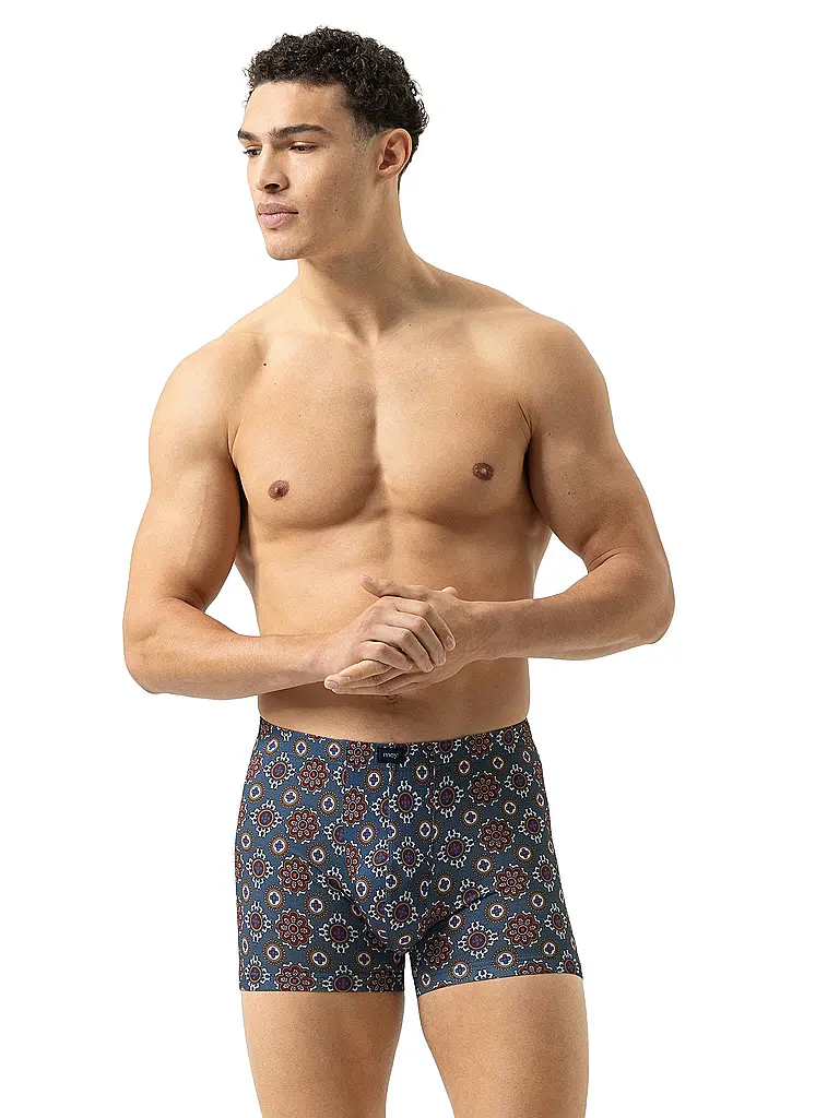 MEY | Pants galactic blue | dunkelrot