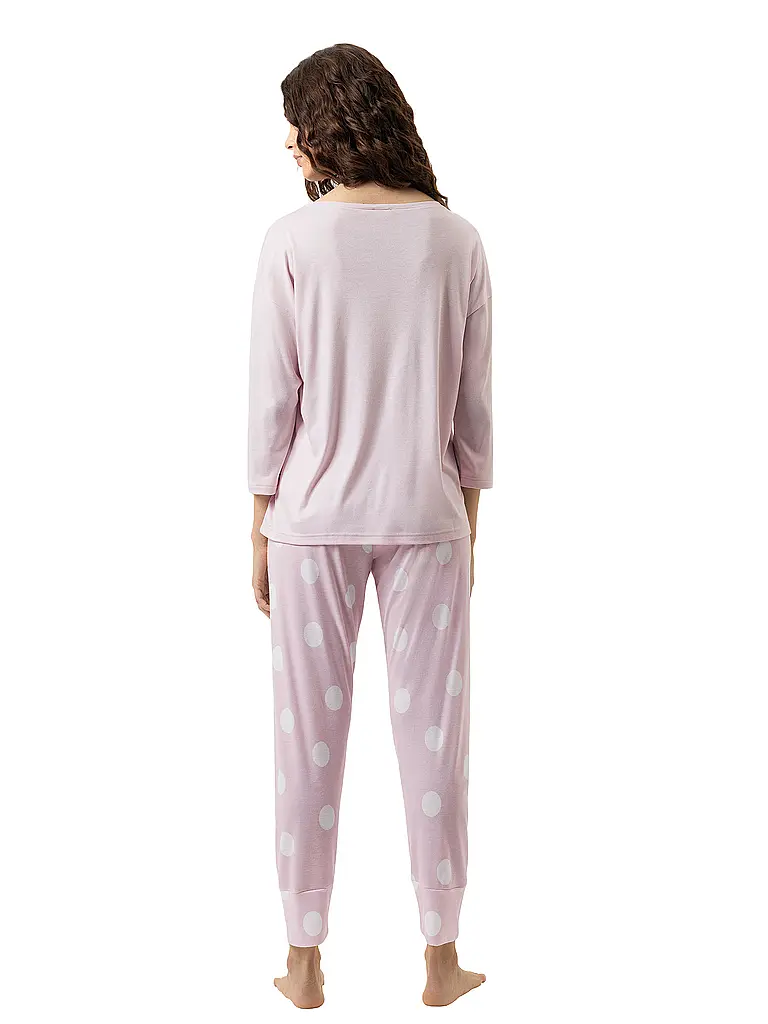 MEY | Pyjama 7/8 PRETTY DOTS pink parfai | 