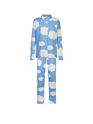 MEY | Pyjama CLOUDS | hellblau