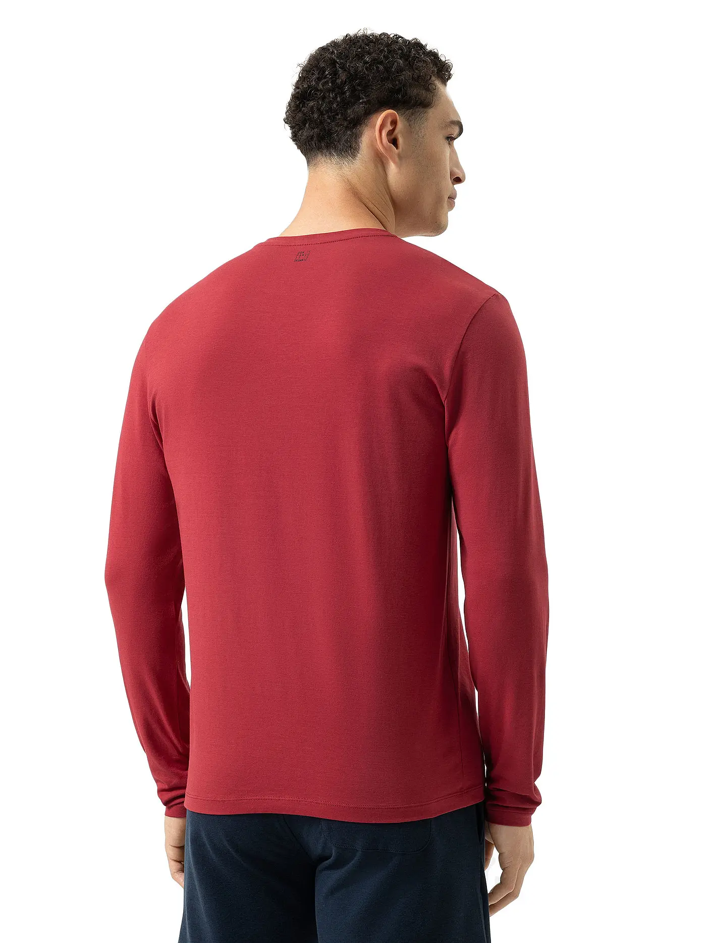MEY | Pyjama Langarmshirt RELAX gala red | rot