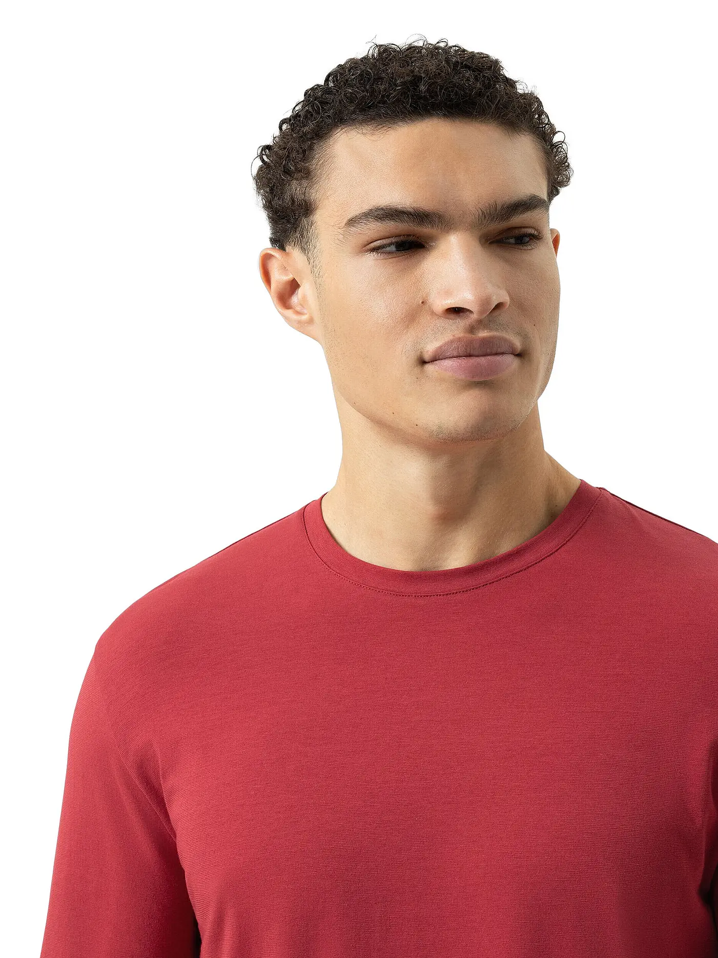 MEY | Pyjama Langarmshirt RELAX gala red | rot